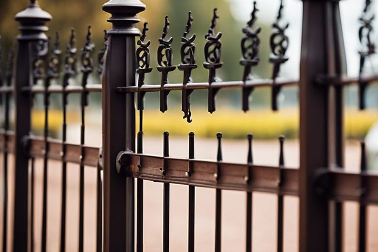 protecting your iron fence from rust