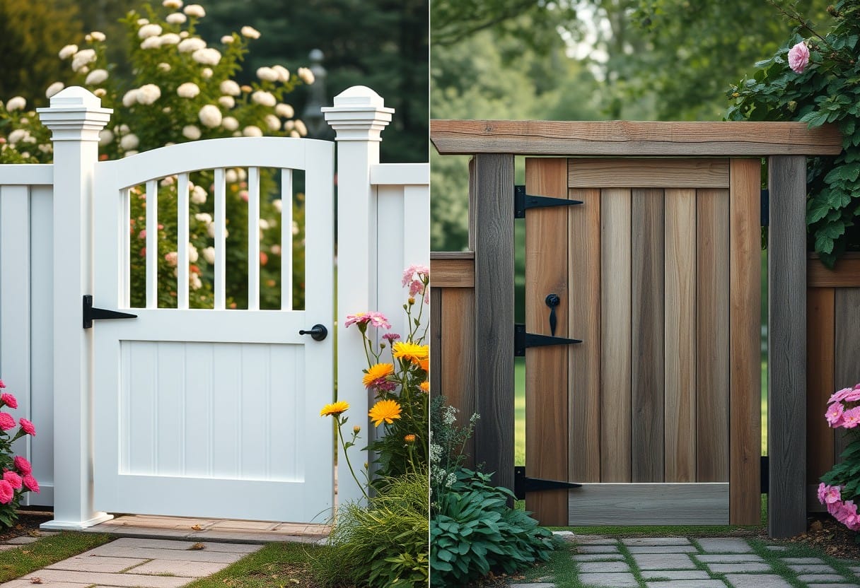 are vinyl gates better than wood jbk