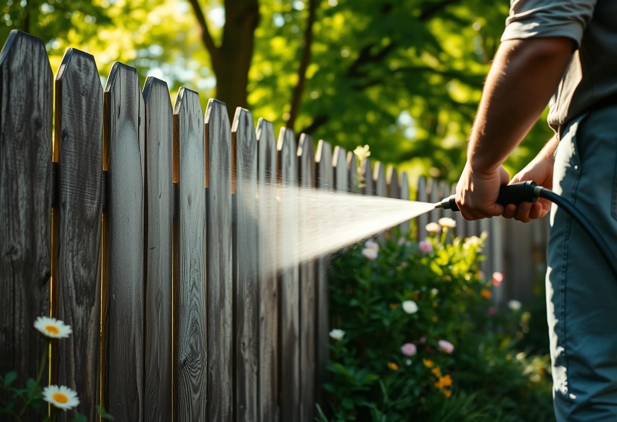 pressure washing old wood fences is it safe swy