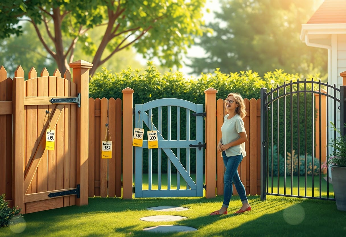 What is the cheapest gate to install?