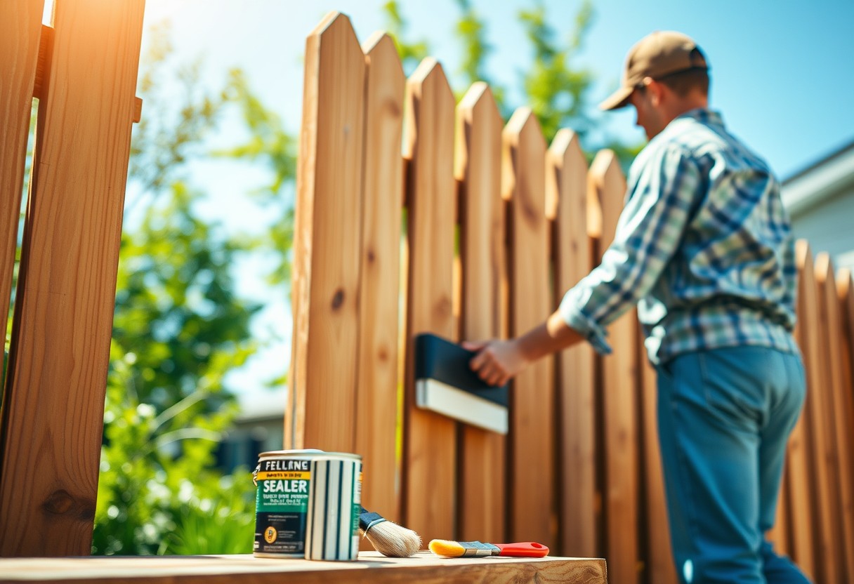 How much does it cost to seal a wood fence?